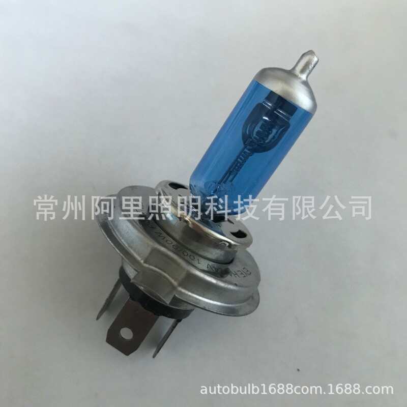 Car Headlight H4 24V100W White Light Quartz Halogen Bulb P43T Car Headlight H4 24V100W White Light Quartz Halogen Bulb P43T