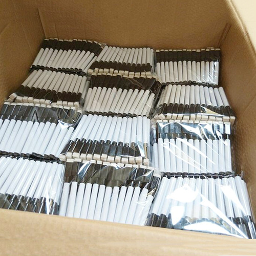 Qianhui whiteboard pen erasable pen children's color whiteboard accessories marker pen water-based LOGO printing whiteboard pen with brush