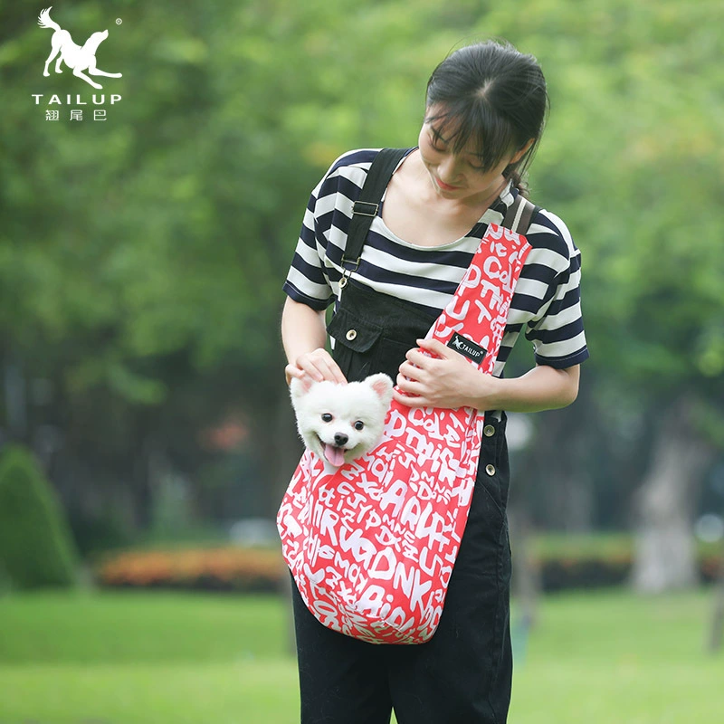 Трансграничные товары для домашних животных Тедди Золотистый ретривер Собака Кошка Уходящий Портативный дорожный рюкзак через плечо Сумка