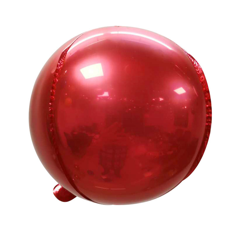 Globo aluminio redondo 4D grande