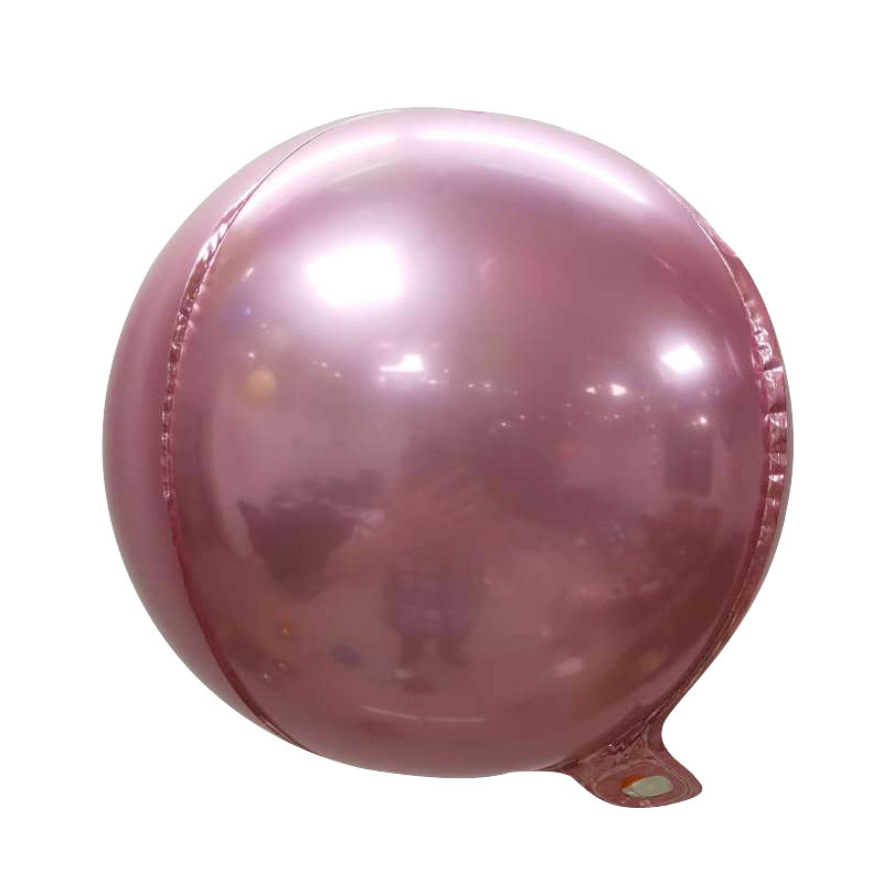 Globo aluminio redondo 4D grande