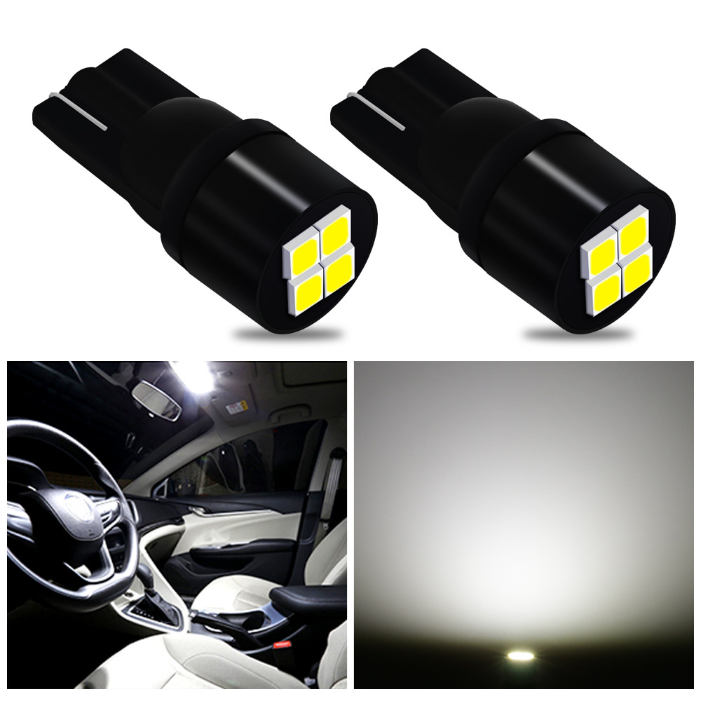 La luz vendedora caliente fronteriza 4smd 2835 de la anchura del coche T10 llevó el bulbo electrodeless actual constante ligero del tejado pequeño Nuevo