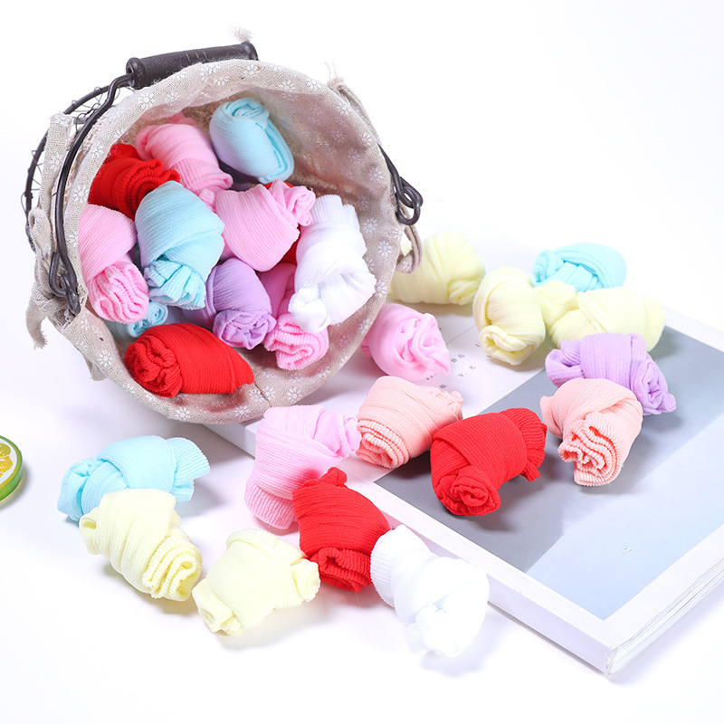 Children's Candy Socks Hot Sale Summer Baby Socks Boys and Girls Students Baby Socks Paradise Disposable Short Stockings Children's Socks