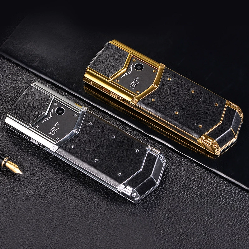 Мобильный телефон (Vertu Weitu V10) роскошный телефон для пожилых, кожаный дизайн, двухрегиональные цвета