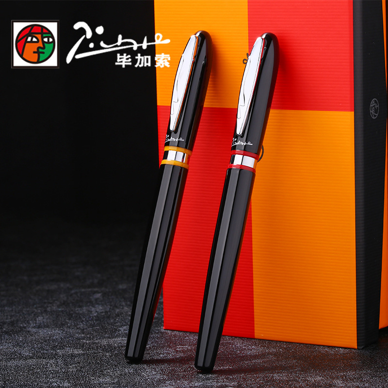 Picasso Signature Pen 907 Business Gift Ballpoint Pen with Engraving, Gift for Adults, Business Set, Metal Signing Pen
