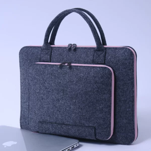Supply Felt Bag Portable Felt Computer Bag Laptop Sleeve Laptop Protective Cover