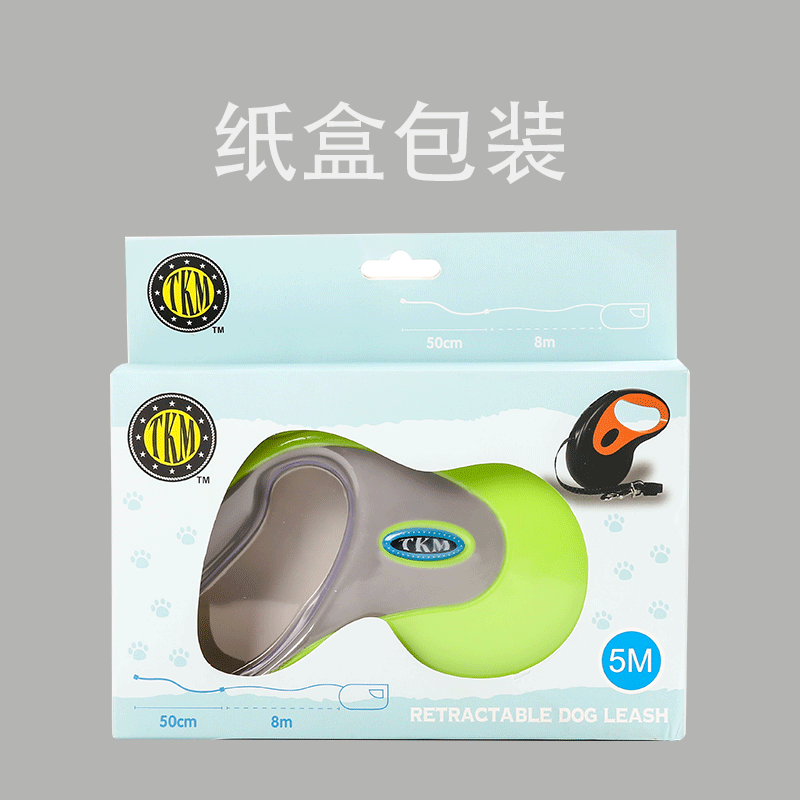Fábrica en stock correa para mascotas perro tractor automático Cadena de perro retráctil suministros para mascotas al por mayor