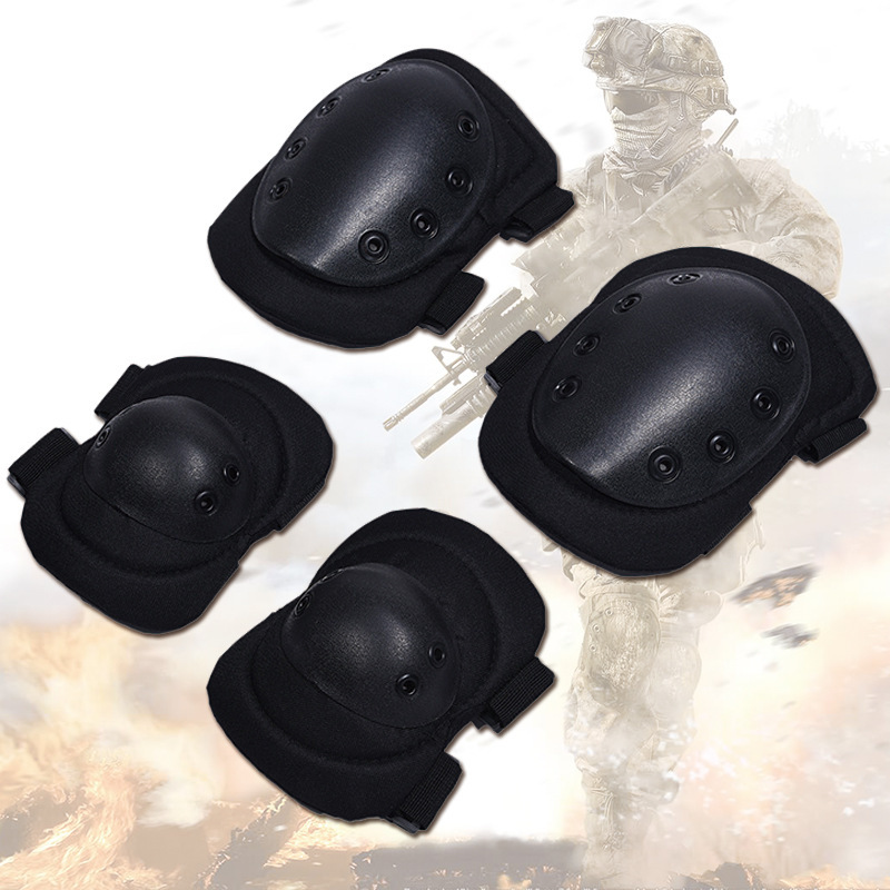 Outdoor Cs Knee Pads and Elbow Pads American Blackhawk Protective Gear Sports Cycling Protective Set King Kong Protective Gear Military Fan Field