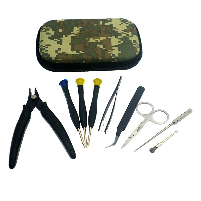 Новый Камуфляжный комплект подходит для ремонта электрического компьютерного оборудования DIY производственный комплект Отвертка Пинцет