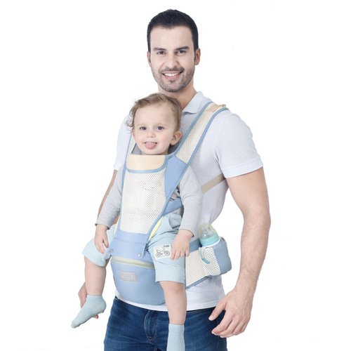 Baby Carrier Multi-functional Front Carry Two-way Out Simple Breathable Four Seasons Baby Carrier Baby Waist Seat 