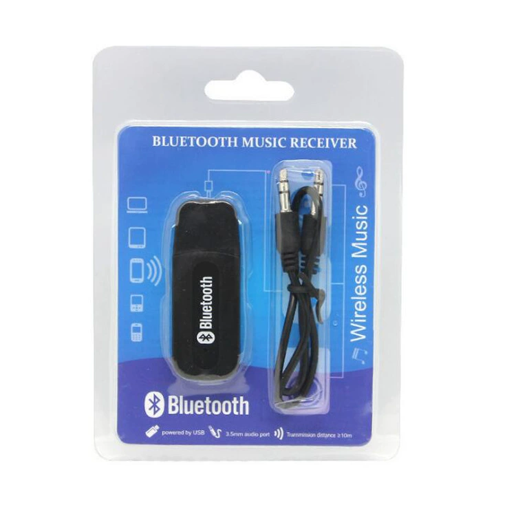 Bluetooth-приемник USB Bluetooth-накопитель беспроводной музыкальный приемник автомобильный BT163 динамик приемник AUX автомобиль