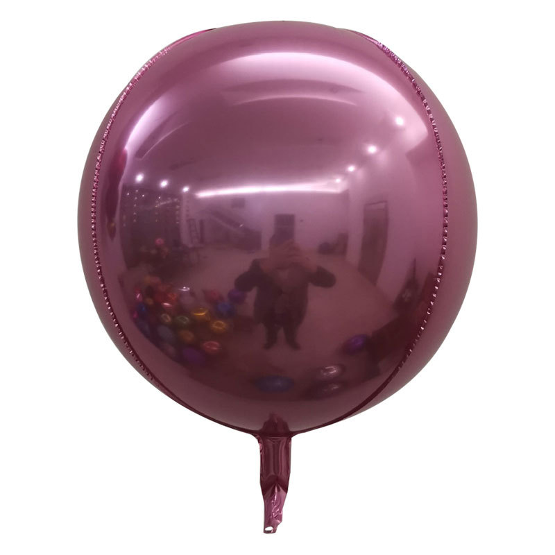 Globo aluminio redondo 4D grande
