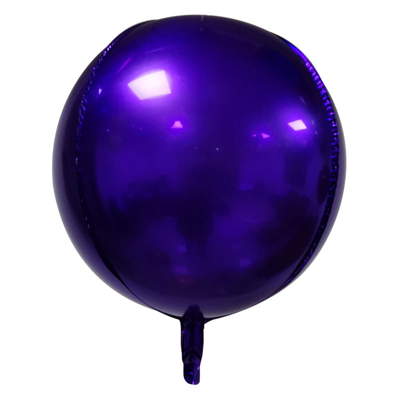 Globo aluminio redondo 4D grande