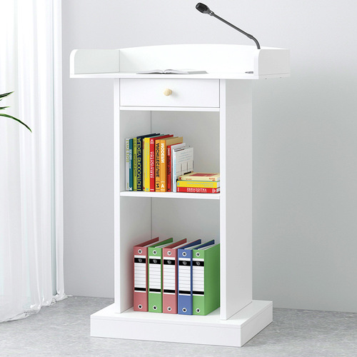 Yijiada podium, podium, emcee's podium, podium, simple and modern welcome desk, reception desk, guest desk, host desk