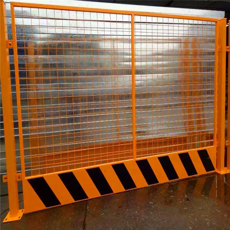 冲孔板临边护栏 深基坑护栏全竖管护栏小孔网状式基坑防护围栏网
