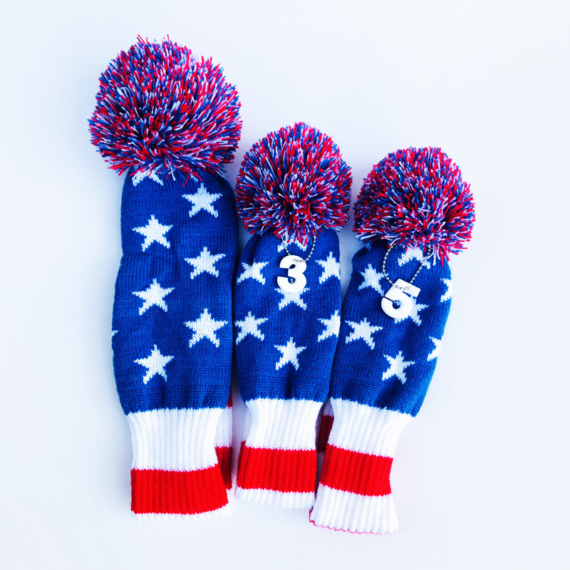 El Club de Golf vendedor caliente transfronterizo fijó las mercancías de la Fábrica de la fuente del juego de tres piezas del Club de punto de golf del club de madera se puede entregar en nombre