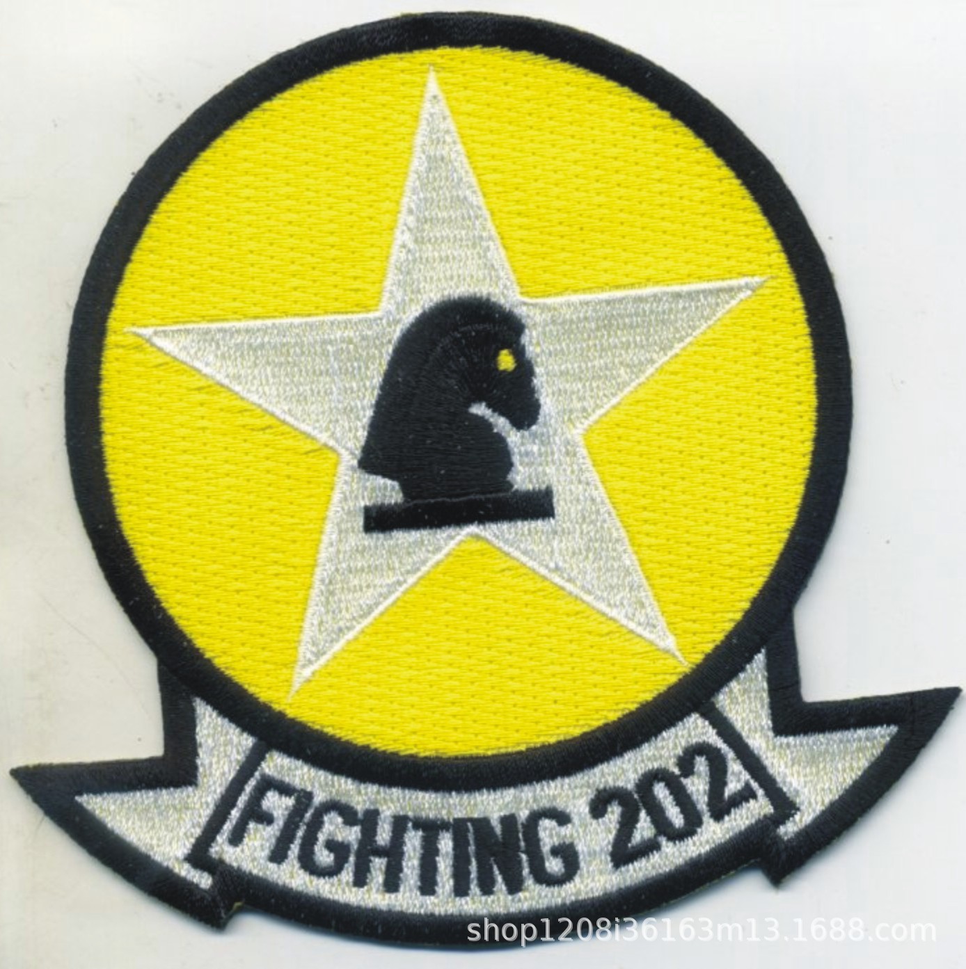 魔术贴绣花章 4英寸100%绣 空军绣花章仔  厂价销售 快速出货