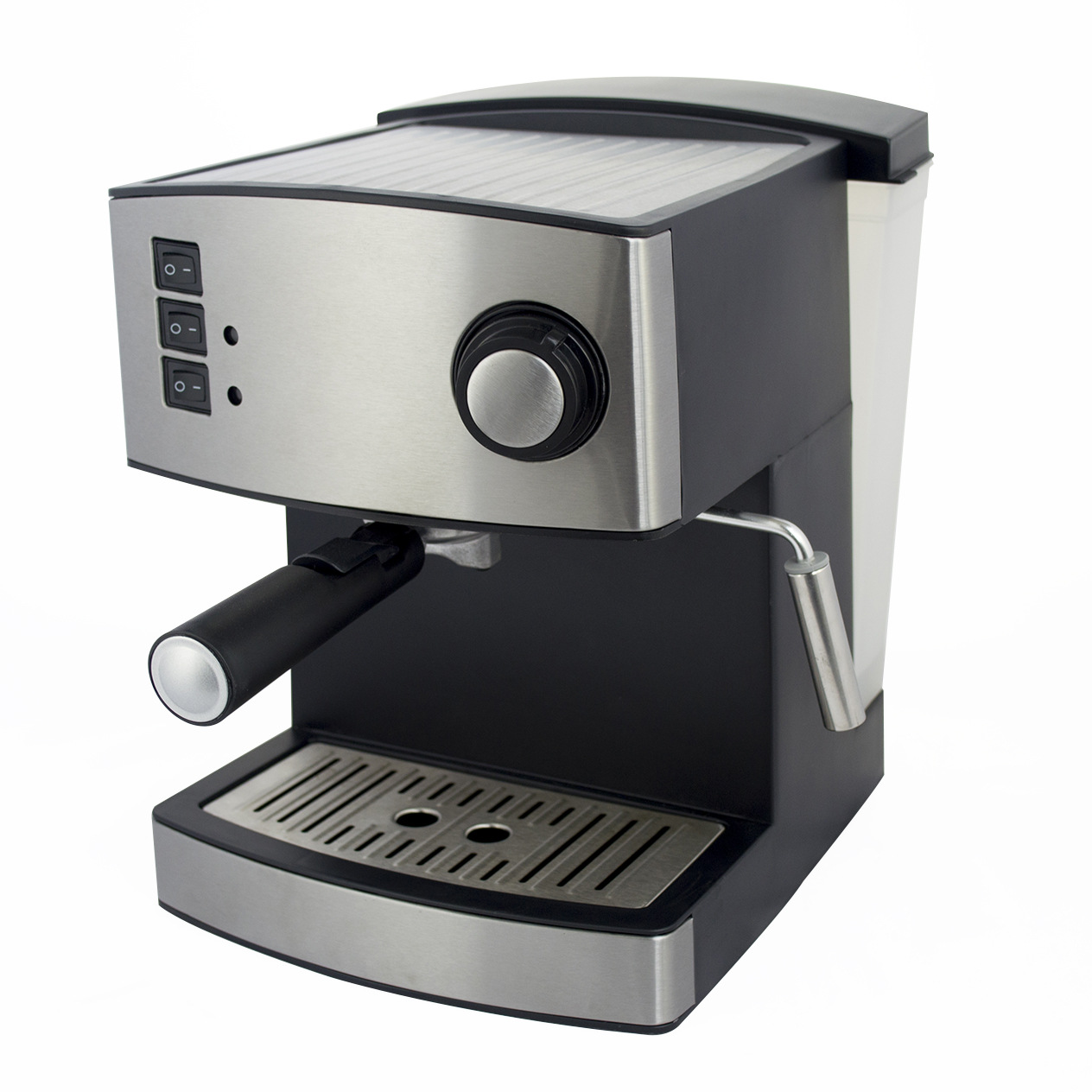 Coffelady CM6821 semiautomática máquina de café italiano hogar bomba de presión de vapor de espuma de leche máquina de café