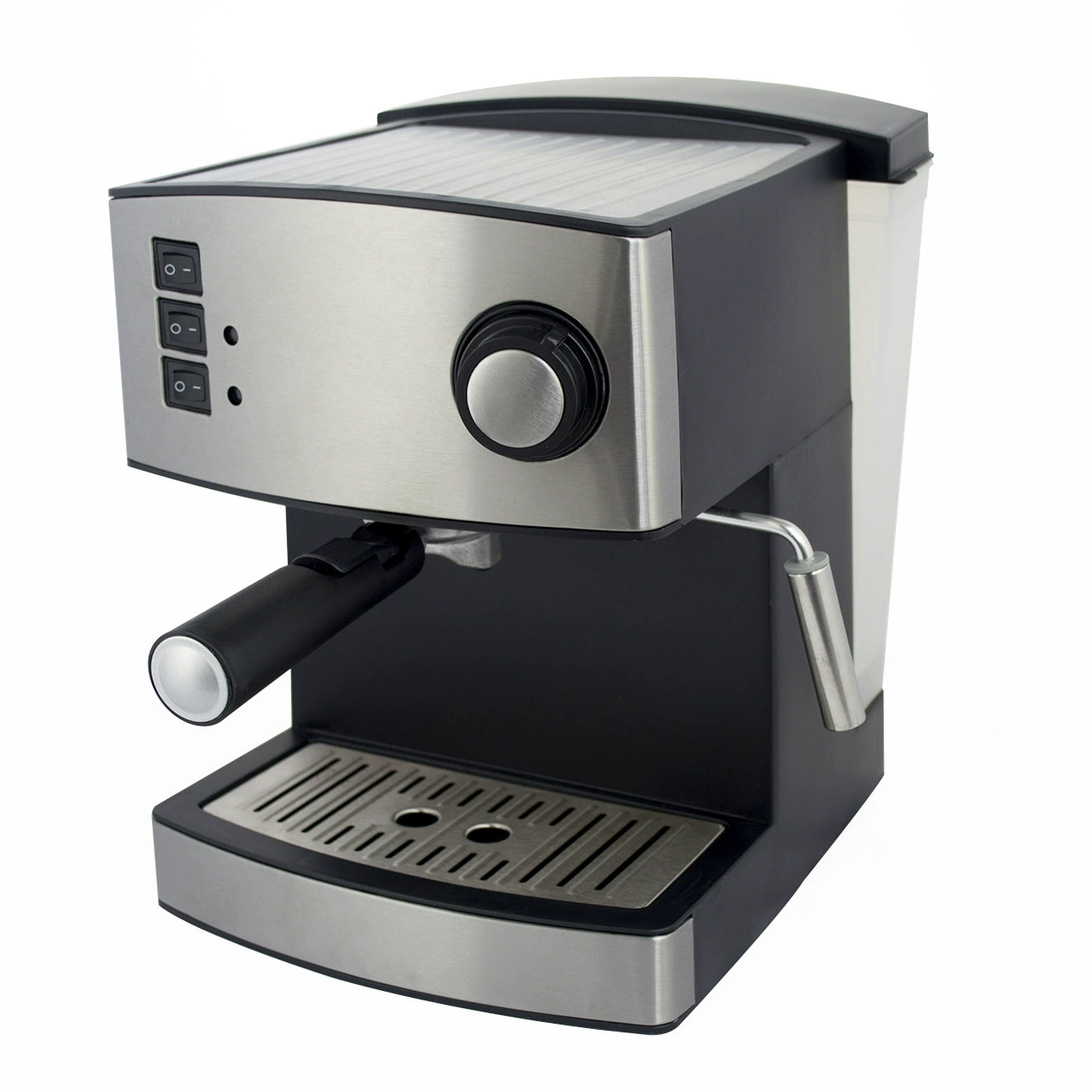 Кофемашина Cofflady CM6821 полуавтоматическая, итальянский стиль, бытовая помповая, паровой варочный механизм