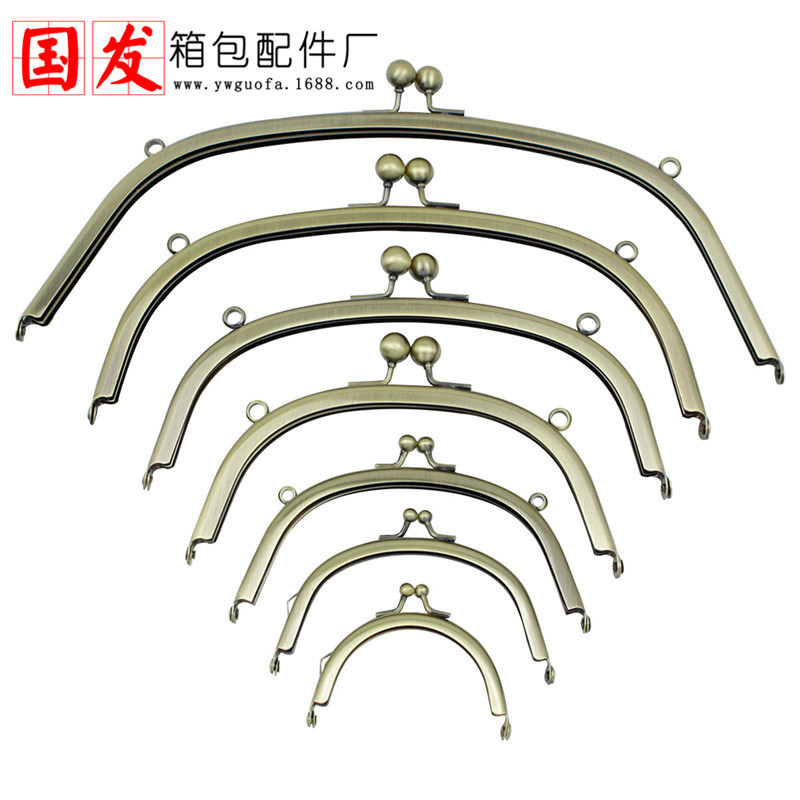 Inventario 7,5 10,5 14 16,5 20,5 25 30,5 cm arco sin orificio serie de bronce dorado