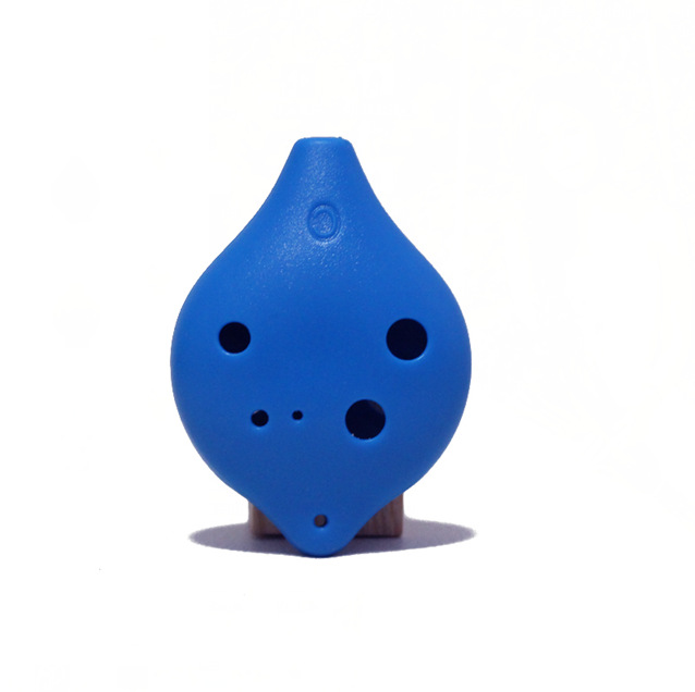 Seis agujeros Ocarina Alto agudos de plástico AC entrada de estudiantes Ocarina 6 hoyos Alto AC tuning Ocarina fábrica al por mayor