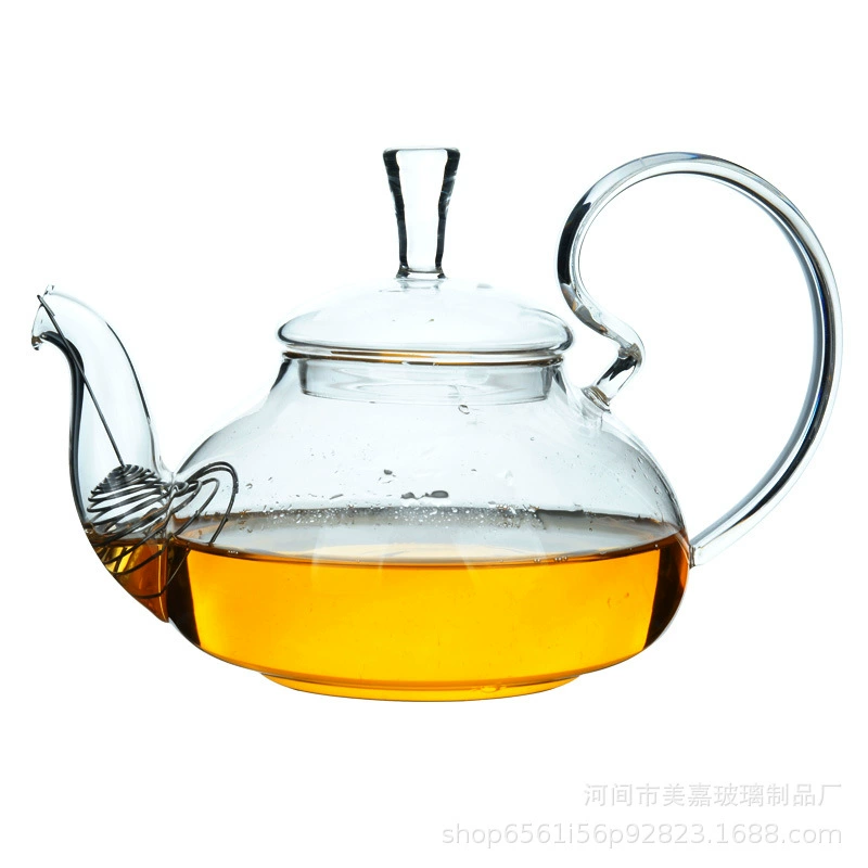 Glass teapot, herbal tea, tea set