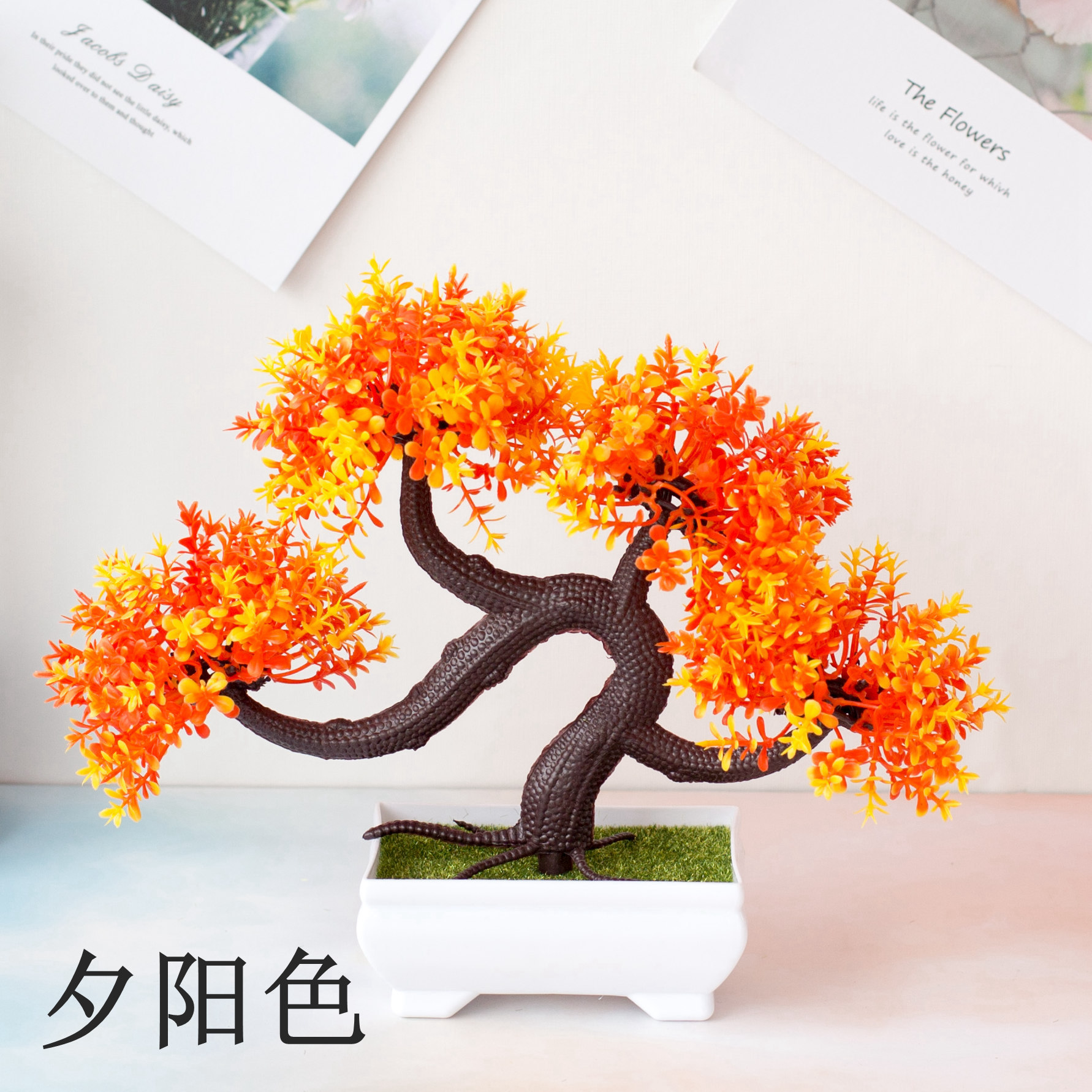 Artificial plants, creative small decorative flowers, home decor
