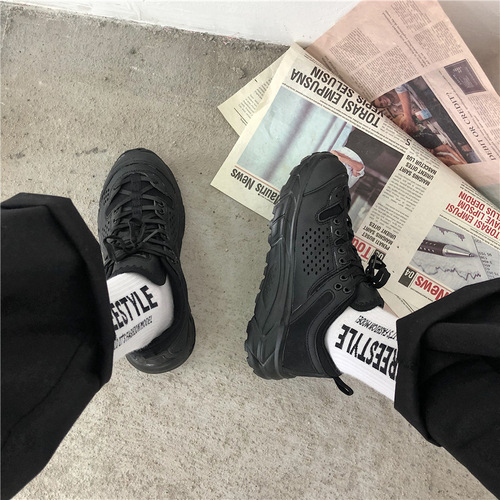 Shawn Yue's same style co-branded Hong Kong style dad shoes men's ins trend couple shoes summer retro casual sports shoes for women