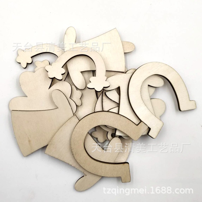 Festival irlandés 5 Formas decoraciones de madera trébol herradura sombrero del arco iris Día San Patricio