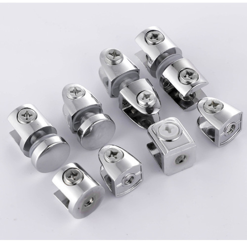Glass clip fixed bracket buckle bracket accessories shelf clip semicircular square bracket clip wine cabinet partition clip
