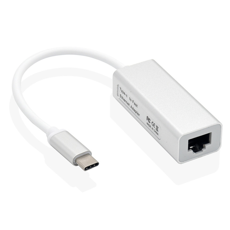 Type-C to Rj45 Lan Card MacBook Lan Card Adapter 10/100m Lan