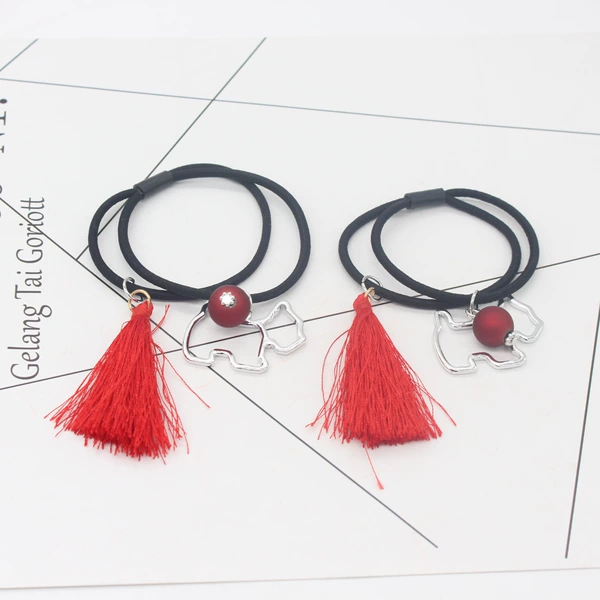 Tassel red ball style