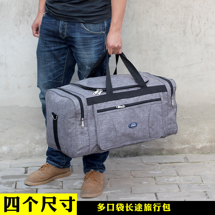 Multi-size large capacity travel Oxford cloth waterproof portable luggage bag men's lightweight foldable travel Big Bag
