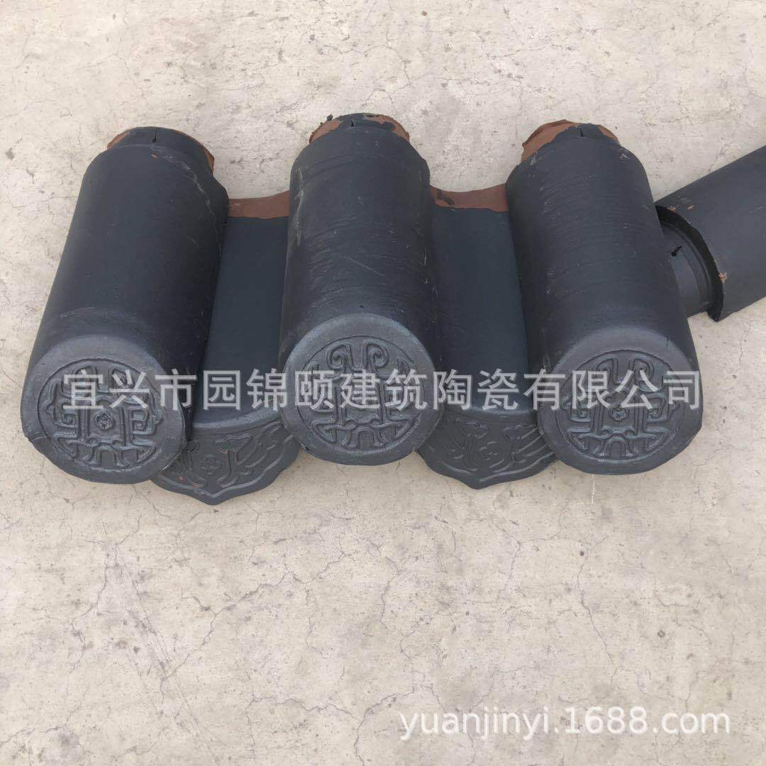 厂家供应 仿古瓦 庙宇瓦 仿古筒瓦  琉璃瓦 宜兴琉璃瓦  古建瓦