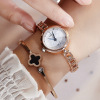 Fashionable swiss watch, steel belt, quartz bracelet, internet celebrity