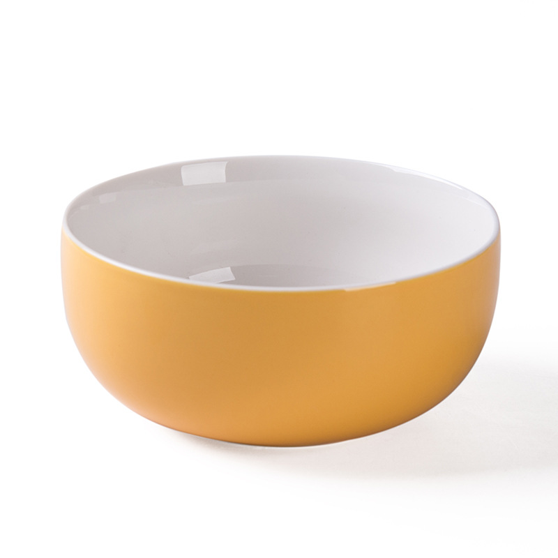 5 "negro de cerámica negro tazón de arroz sopa tazón de fideos