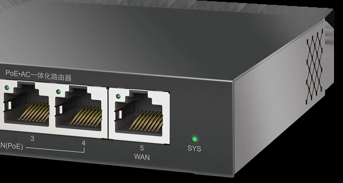 Меркурий Полный гигабит POE/AC интегрированный маршрутизатор Switting MR100GP-AC поддержка панели всасывания AP