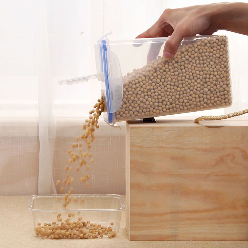 Gepai fábrica 800ml cuadrado crisper plástico PP microondas calefacción sellado alimentos crisper al por mayor