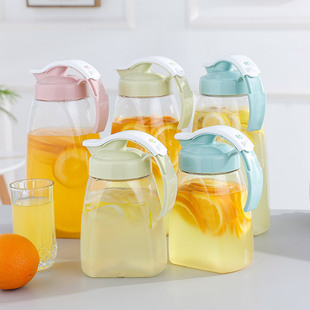 Cold kettle juice tied pot cold teapot explosion-proof heat-resistant high temperature resistant cold kettle 1.2L 2.15L can be put in the refrigerator