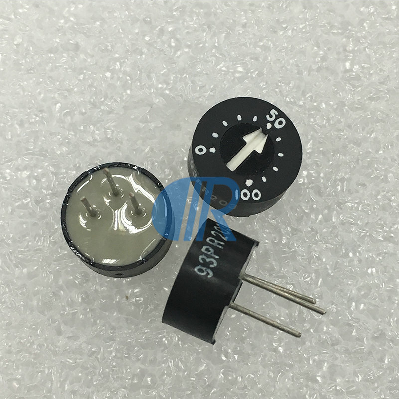 WIW3009 (93)型 20K 203 单圈玻璃釉圆形单圈预调电位器 陕西军工