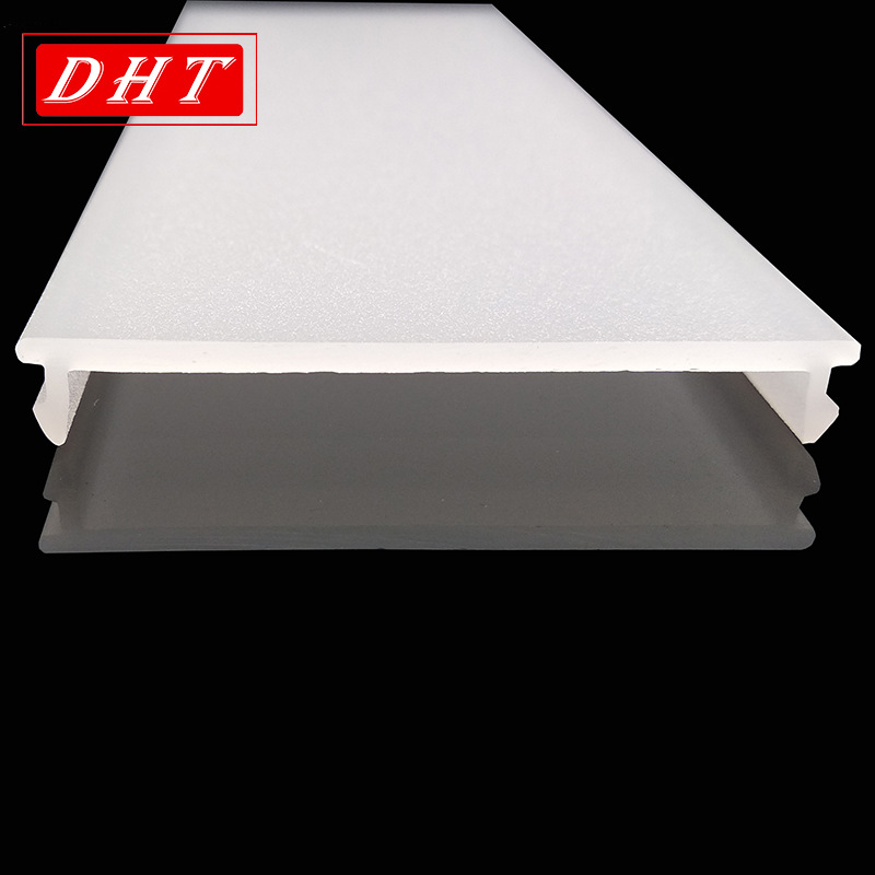 pmma内饰压花灯罩 亚克力磨砂灯罩 ，亚克力挤出线型灯罩|ms