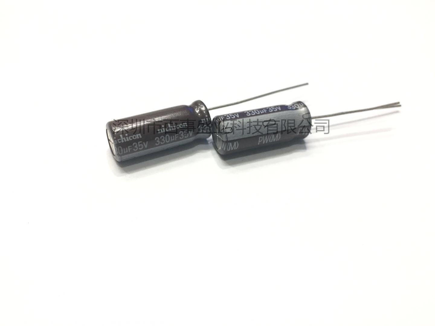 原装nichicon尼吉康 电解电容35V330UF 8X20 PW高频低阻