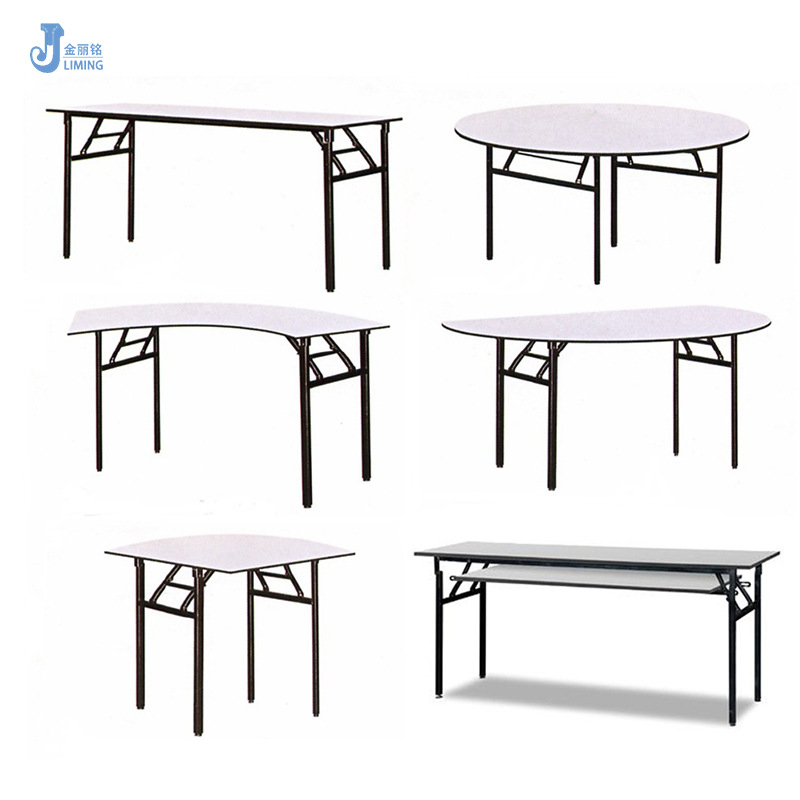 Suministro directo de fábrica puesto plegable mesa rectangular conferencia mesa de formación banquete mesa rectangular mesa cuadrada IBM mesa de negociación