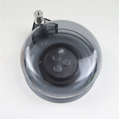 小迷你強磁拉餌盤 透明餌料盤 釣箱釣椅漁具配件批發