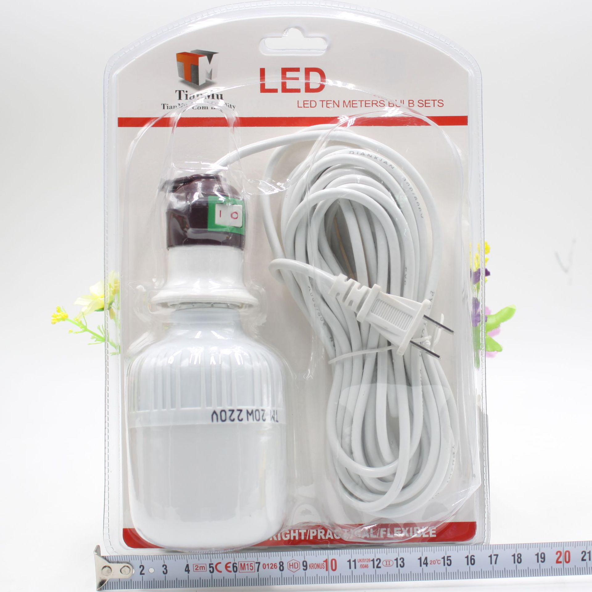 Lámpara de bulbo de alto brillo línea traje hogar bombilla lámpara fábrica Ventas Directas diez yuanes tienda suministro bombilla LED