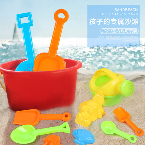 Children's water toy set baby play shovel bucket resistant to falling Cassia snow beach shape resistant to falling and high temperature