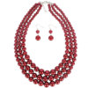 Fashionable necklace from pearl, European style