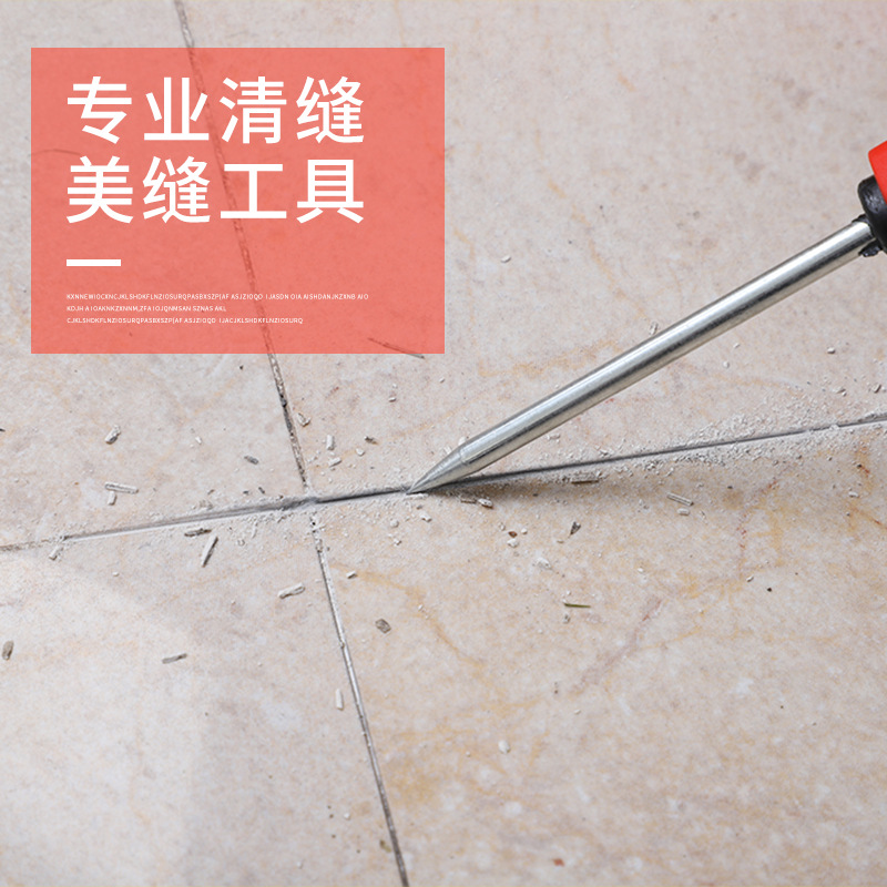 Azulejos puntiagudos, baldosas cónicas, hermosas herramientas de limpieza de juntas, ranuradores de baldosas, suministro directo de fábrica