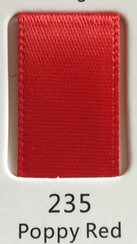 Cinta de poliéster de 7 mm de un solo lado en existencia del fabricante para decoración de envoltura de regalos, cinta colorida, cinta hecha a mano, cinta de poliéster