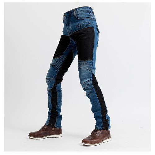 PK-719 Motorcycle Riding Denim Summer Breathable Riding Pants Elastic Slim Fit Race